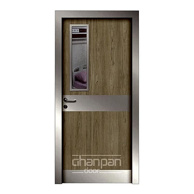 Custom-designed hospital doors tailored for large-scale healthcare projects.