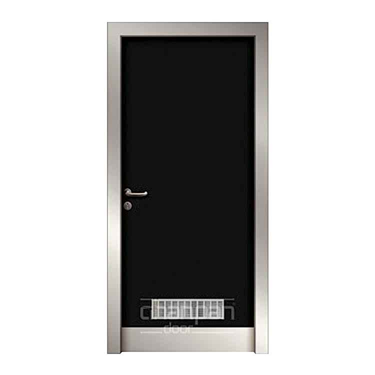 High-quality interior wooden doors for hospitals, crafted for wholesale export.