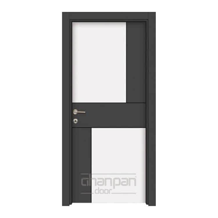 Customizable Laminox wooden doors for interior spaces.