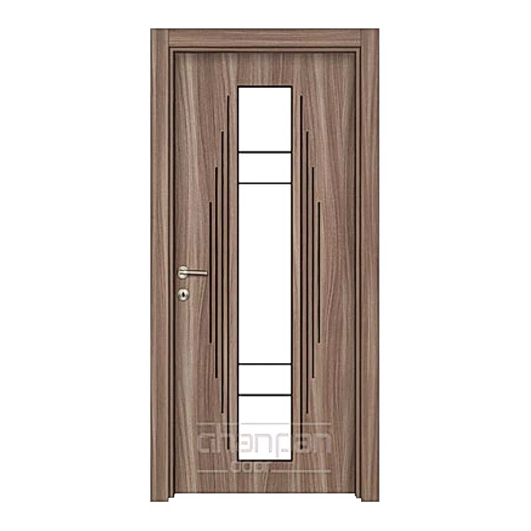 Customizable Laminox wooden doors for interior spaces.