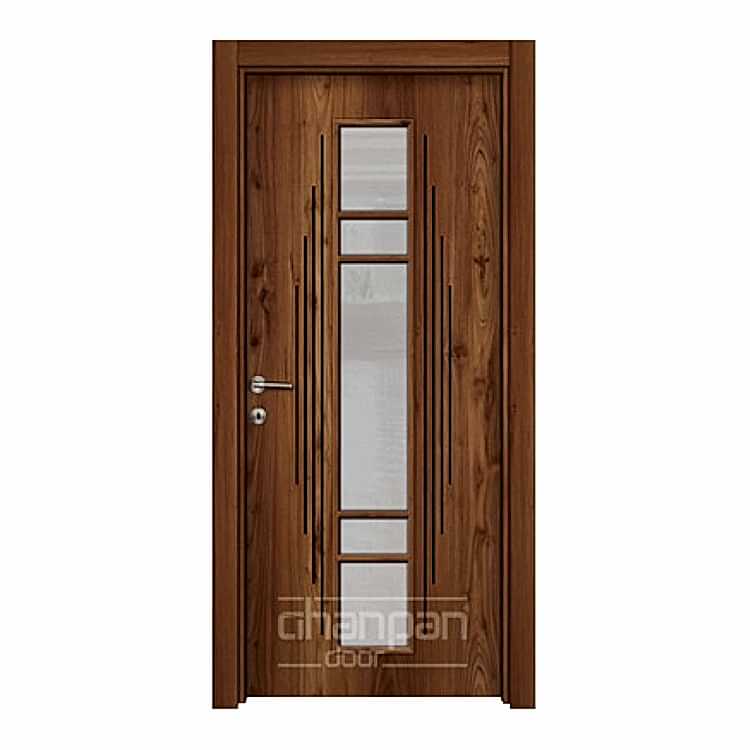 Customizable Laminox wooden doors for interior spaces.