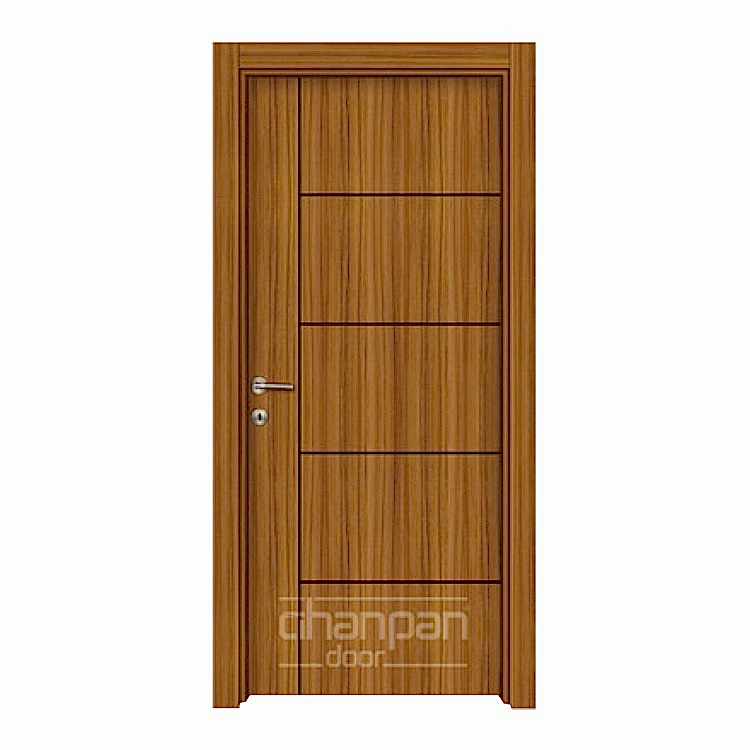 Modern melamine doors for global interior door markets.