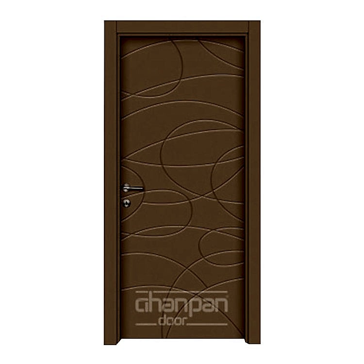 Modern PVC veneered doors crafted for global distribution.